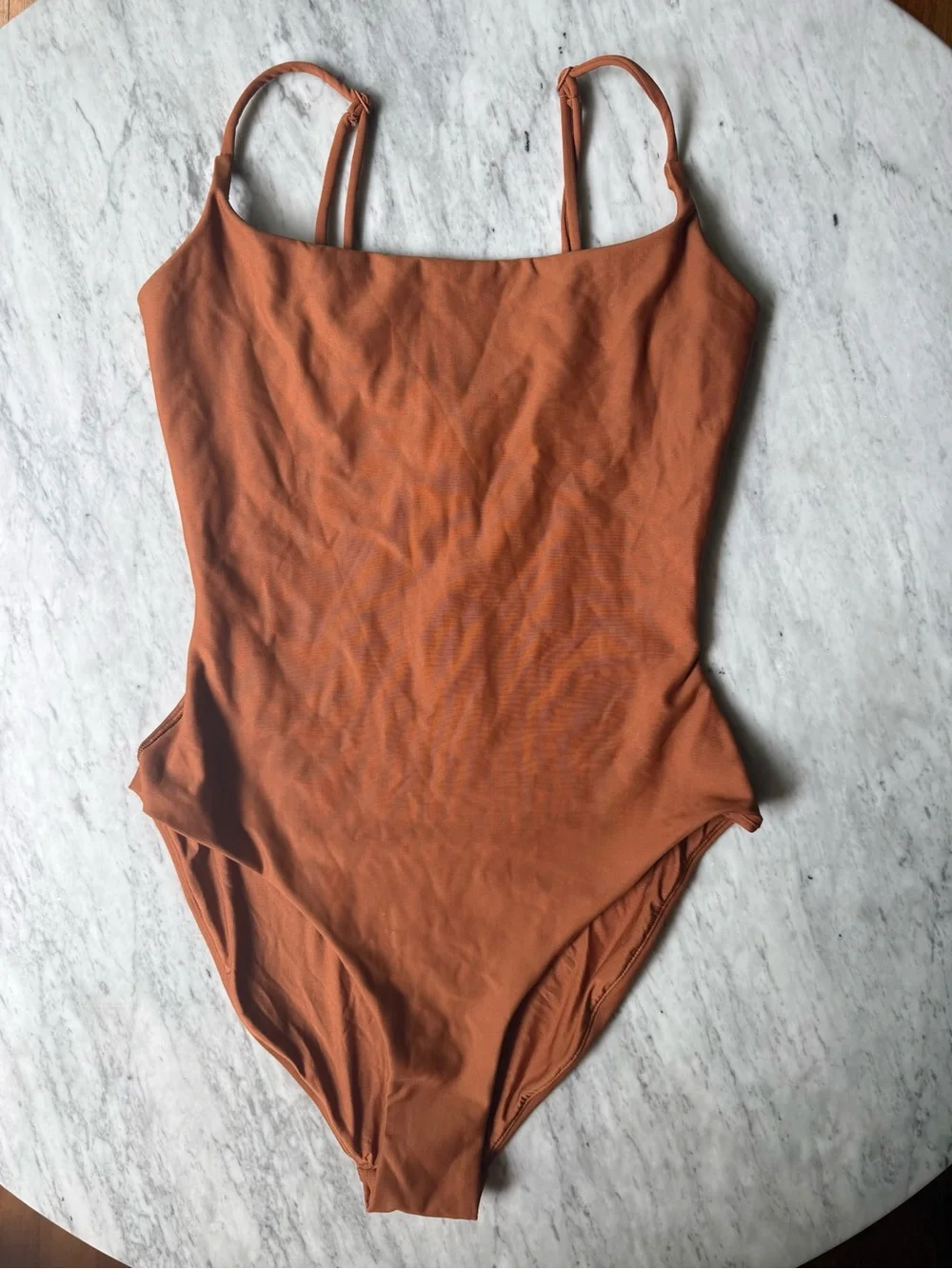 SKIMS Swim Square Neck Scoop One Piece